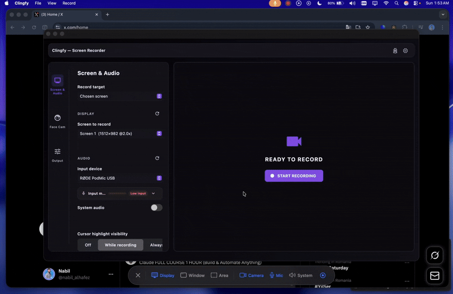 Clingfy Product Demo